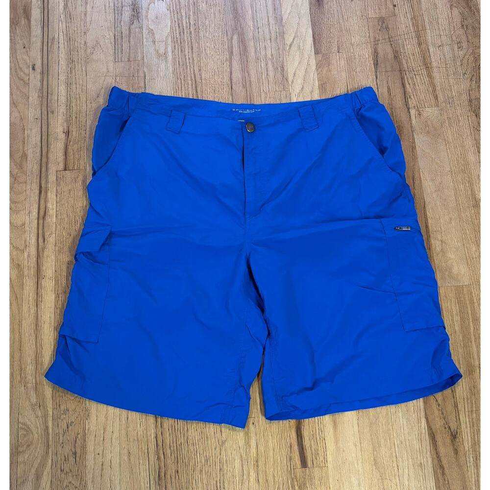 Men’s Columbia Omni Shade Sun Protection Cargo Shorts Lightweight, size 42 XXL